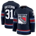 Jdoa NY.Rangers #31 Igor Shesterkin Navy Alternate Premier Player Jerseys