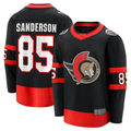 Jdoa O.Senators #85 Jake Sanderson Black Home Breakaway Jerseys