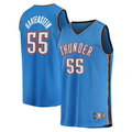 Jdoa OC.Thunder #55 Isaiah Hartenstein Blue Fast Break Replica Player Stitched Jerseys - Icon Edition