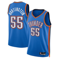 Jdoa OC.Thunder #55 Isaiah Hartenstein Blue Swingman Player Stitched Jerseys - Icon Edition