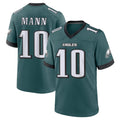 Jdoa P.Eagles #10 Braden Mann Player Green Home Game Stitched Jerseys