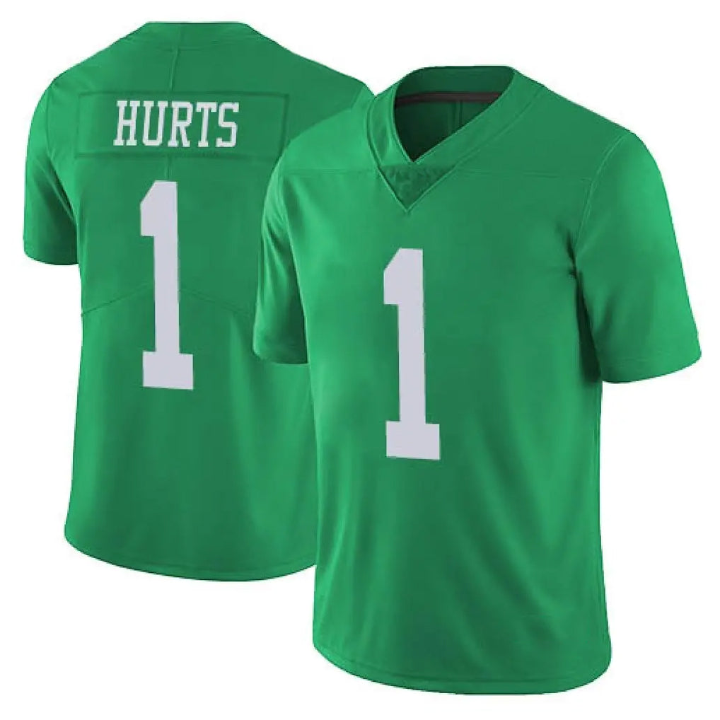 Jdoa P.Eagles #1 Jalen Hurts Player Green Limited Vapor Untouchable Home Game Stitched Jerseys