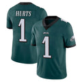 Jdoa P.Eagles #1 Jalen Hurts Player Team Color Green Vapor Untouchable Home Game Stitched Jerseys