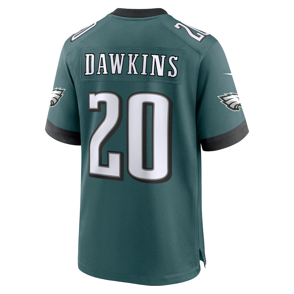 Jdoa P.Eagles #20 Brian Dawkins Midnight Green Team Retired Player Game Stitched Jerseys