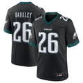 Jdoa P.Eagles #26 Saquon Barkley Black Alternate Game Stitched American Stitched Jerseys