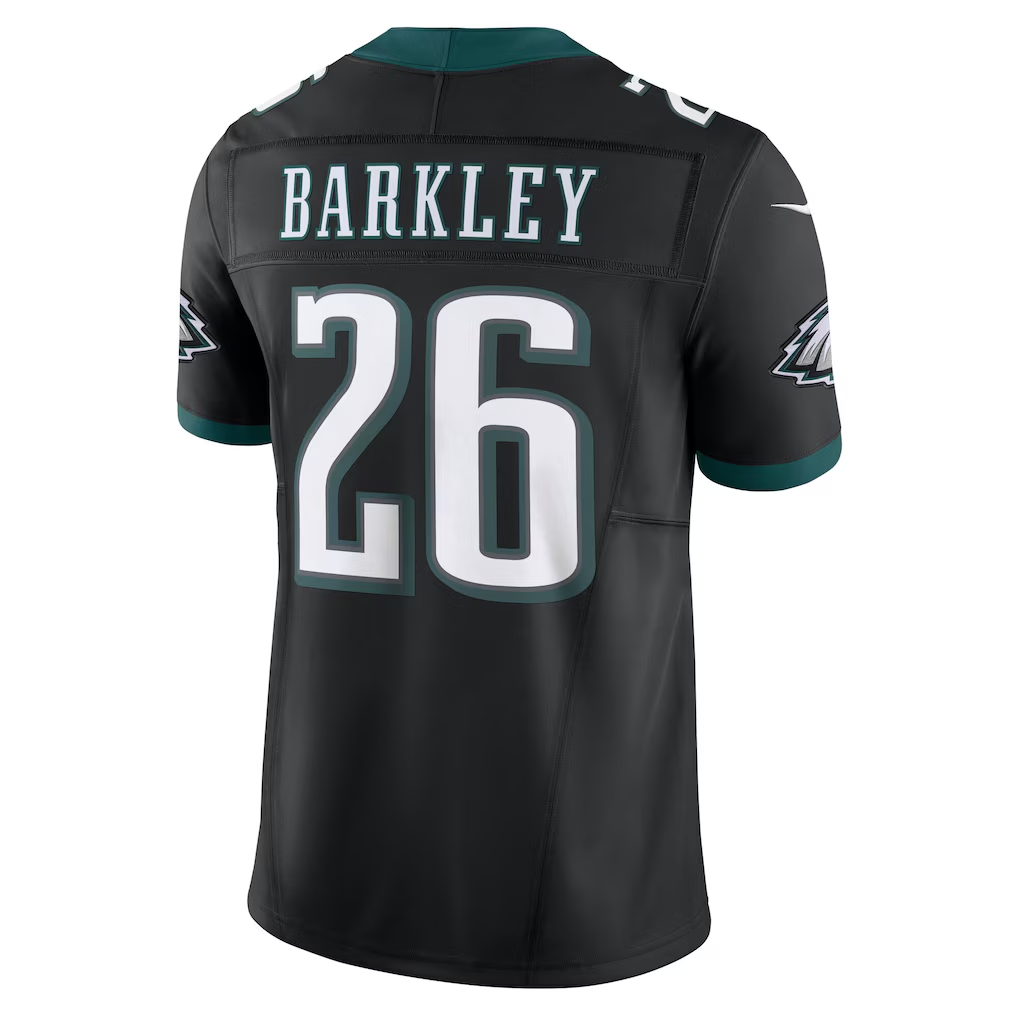 Jdoa P.Eagles #26 Saquon Barkley Black Vapor F.U.S.E. Limited Stitched Jerseys