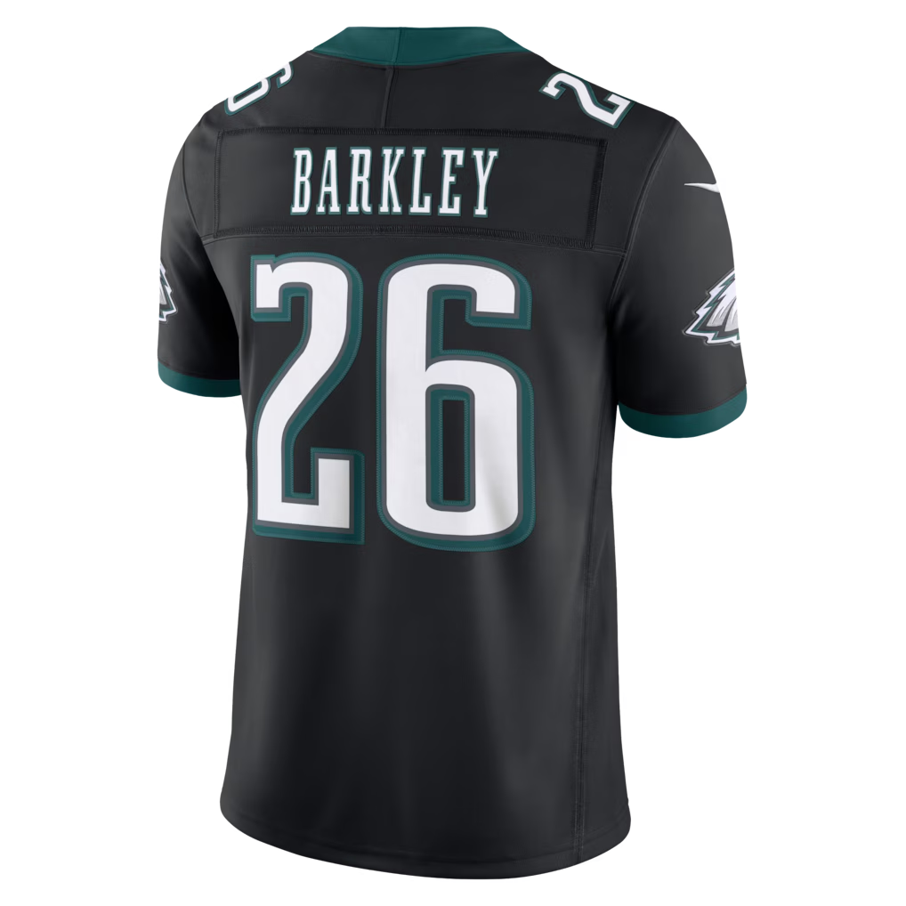 Jdoa P.Eagles #26 Saquon Barkley Black Alternate Vapor F.U.S.E. Stitched Limited Jerseys