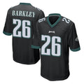 Jdoa P.Eagles #26 Saquon Barkley Player Black Home Game Stitched Jerseys