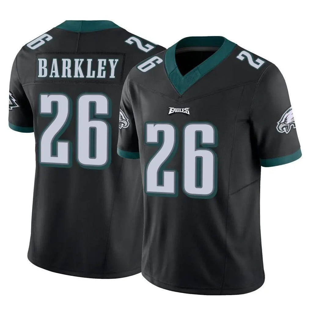 Jdoa P.Eagles #26 Saquon Barkley Player Black Limited Vapor F.U.S.E. Home Game Stitched Jerseys