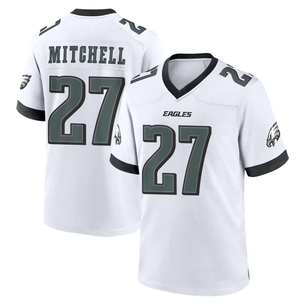 Jdoa P.Eagles #27 Quinyon Mitchell Player White Game Home Stitched Jerseys
