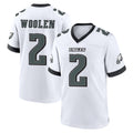 Jdoa P.Eagles #2 Riq Woolen Player White Game Home Stitched Jerseys