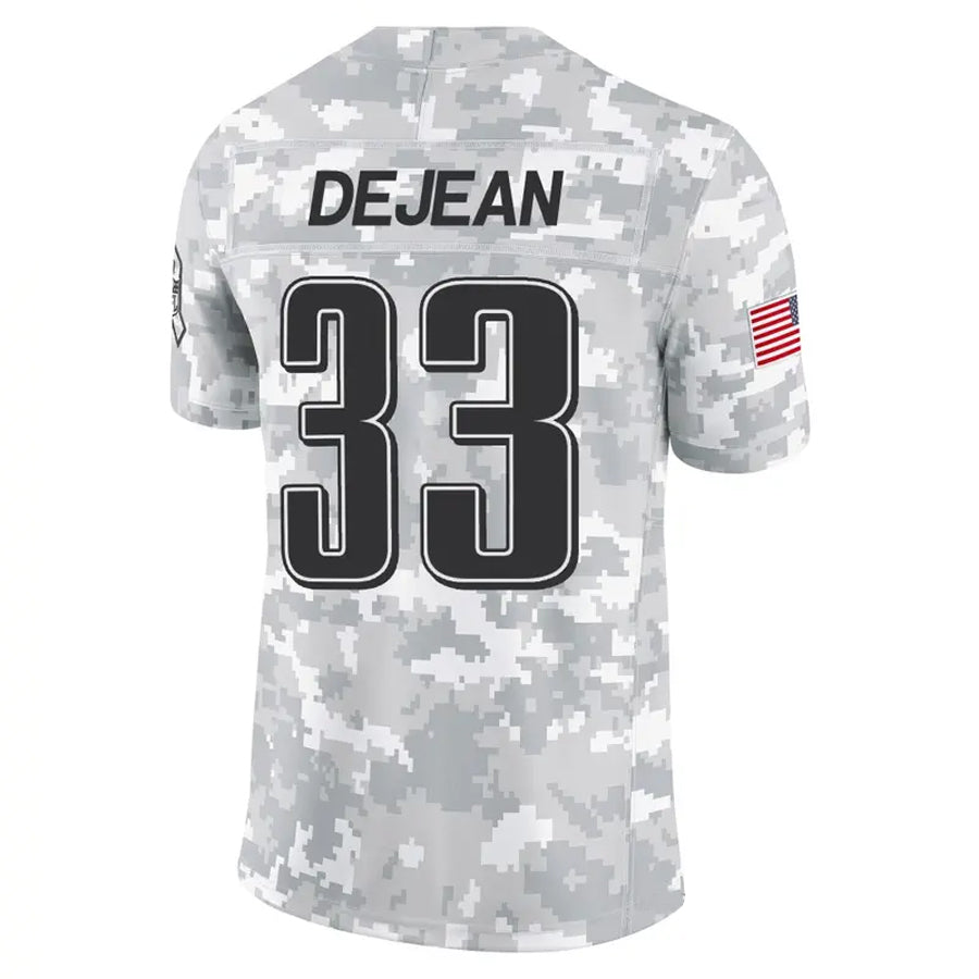 Jdoa P.Eagles #33 Cooper DeJean Player Arctic Camo Salute to Service Limited Stitched Jerseys