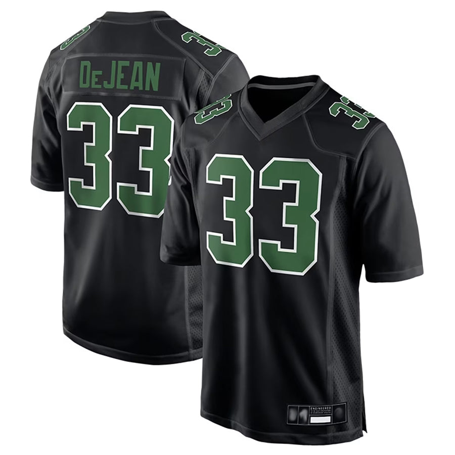 Jdoa P.Eagles #33 Cooper DeJean Player Black Carbon Kelly Stitched Jerseys