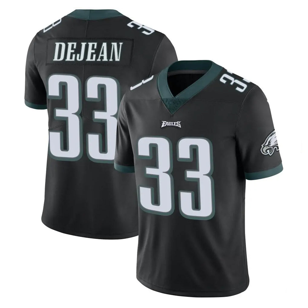 Jdoa P.Eagles #33 Cooper DeJean Player Black Limited Vapor Untouchable Home Game Stitched Jerseys