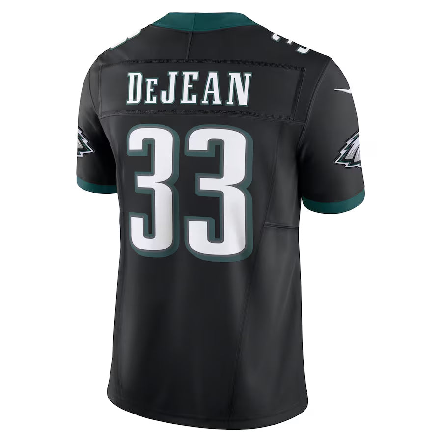 Jdoa P.Eagles #33 Cooper DeJean Player Black Vapor F.U.S.E. Limited Stitched Jerseys
