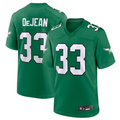 Jdoa P.Eagles #33 Cooper DeJean Player Kelly Green Replica Game Stitched Jerseys