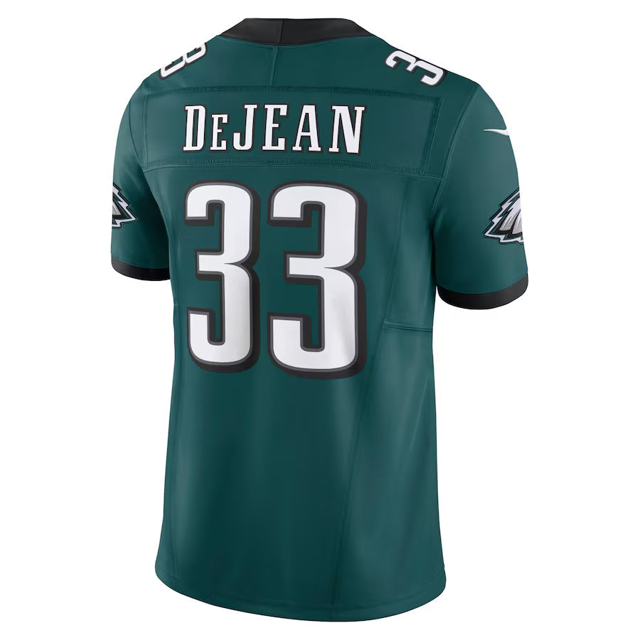Jdoa P.Eagles #33 Cooper DeJean Player Midnight Green Vapor F.U.S.E. Limited Stitched Jerseys