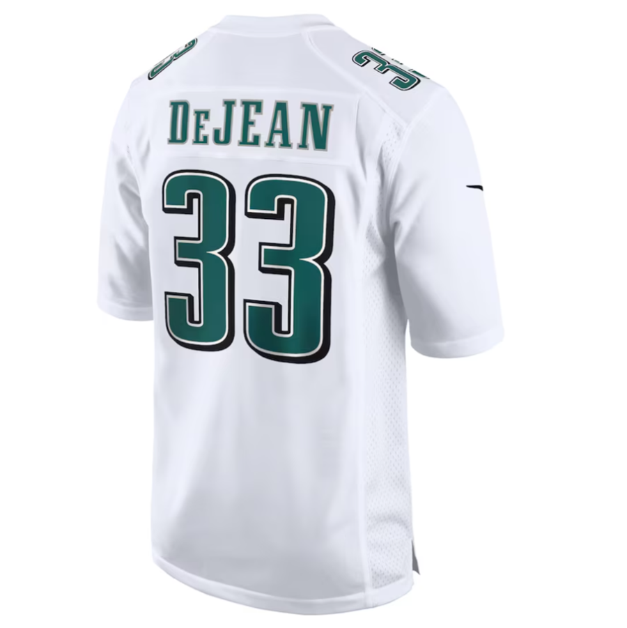 Jdoa P.Eagles #33 Cooper DeJean Player Tundra White Super Bowl LIX Fashion Game Player Stitched Jerseys
