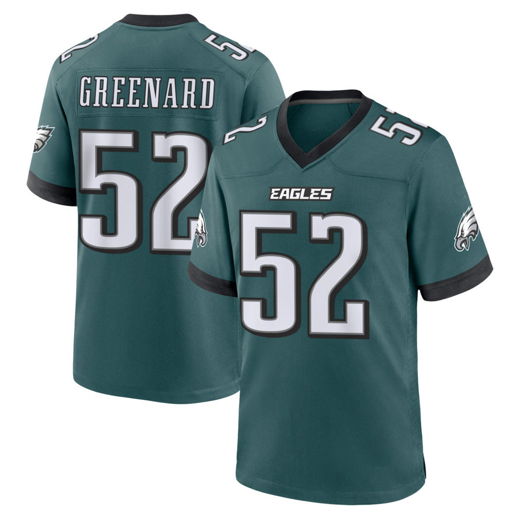 Jdoa P.Eagles #52 Jonathan Greenard Player Green Home Game Stitched Jerseys