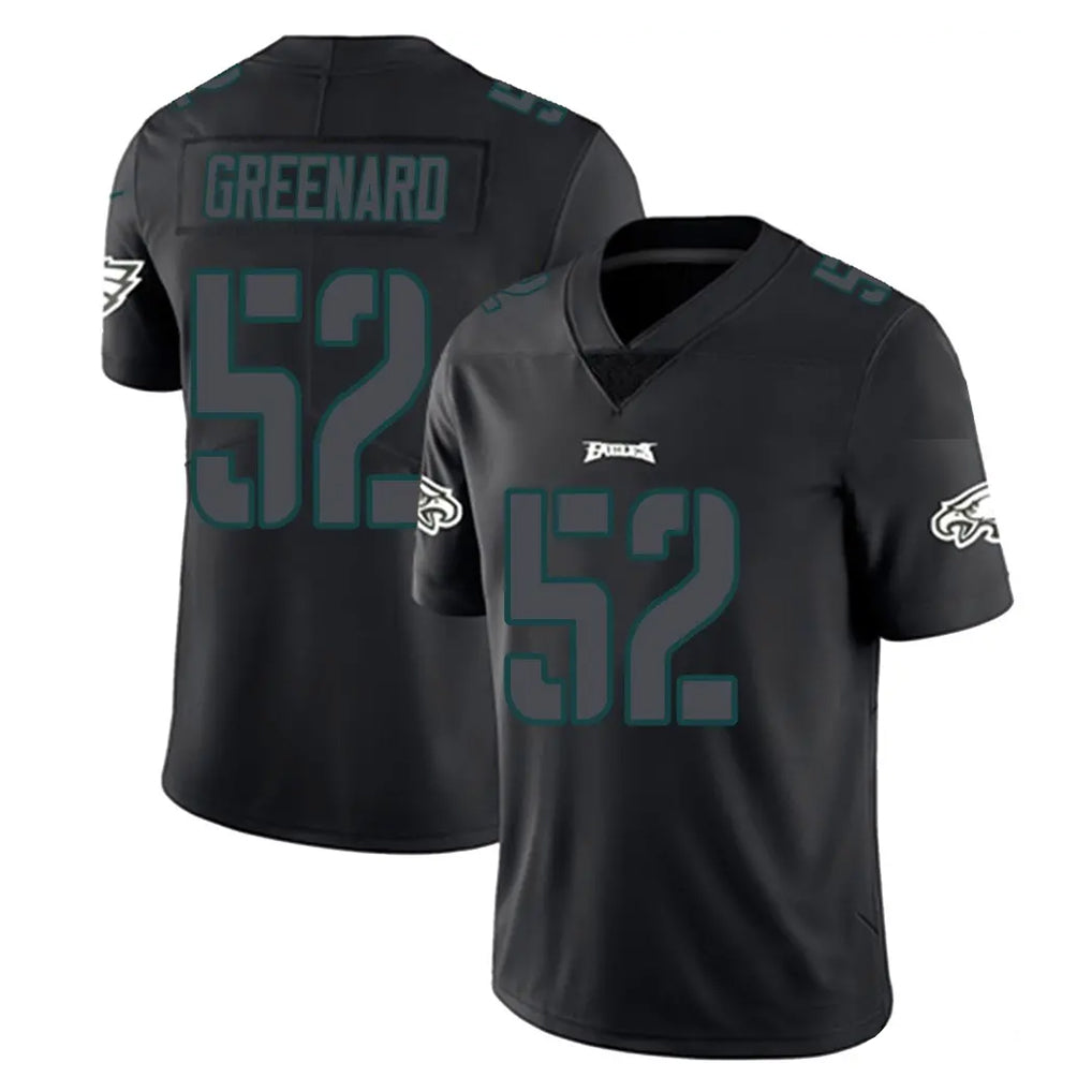 Jdoa P.Eagles #52 Jonathan Greenard Player Limited Black Impact Home Game Stitched Jerseys