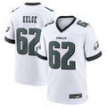 Jdoa P.Eagles #62 Jason Kelce White White Game Stitched American Stitched Jerseys
