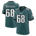 Jdoa P.Eagles #68 Jordan Mailata Player Green Home Game Stitched Jerseys