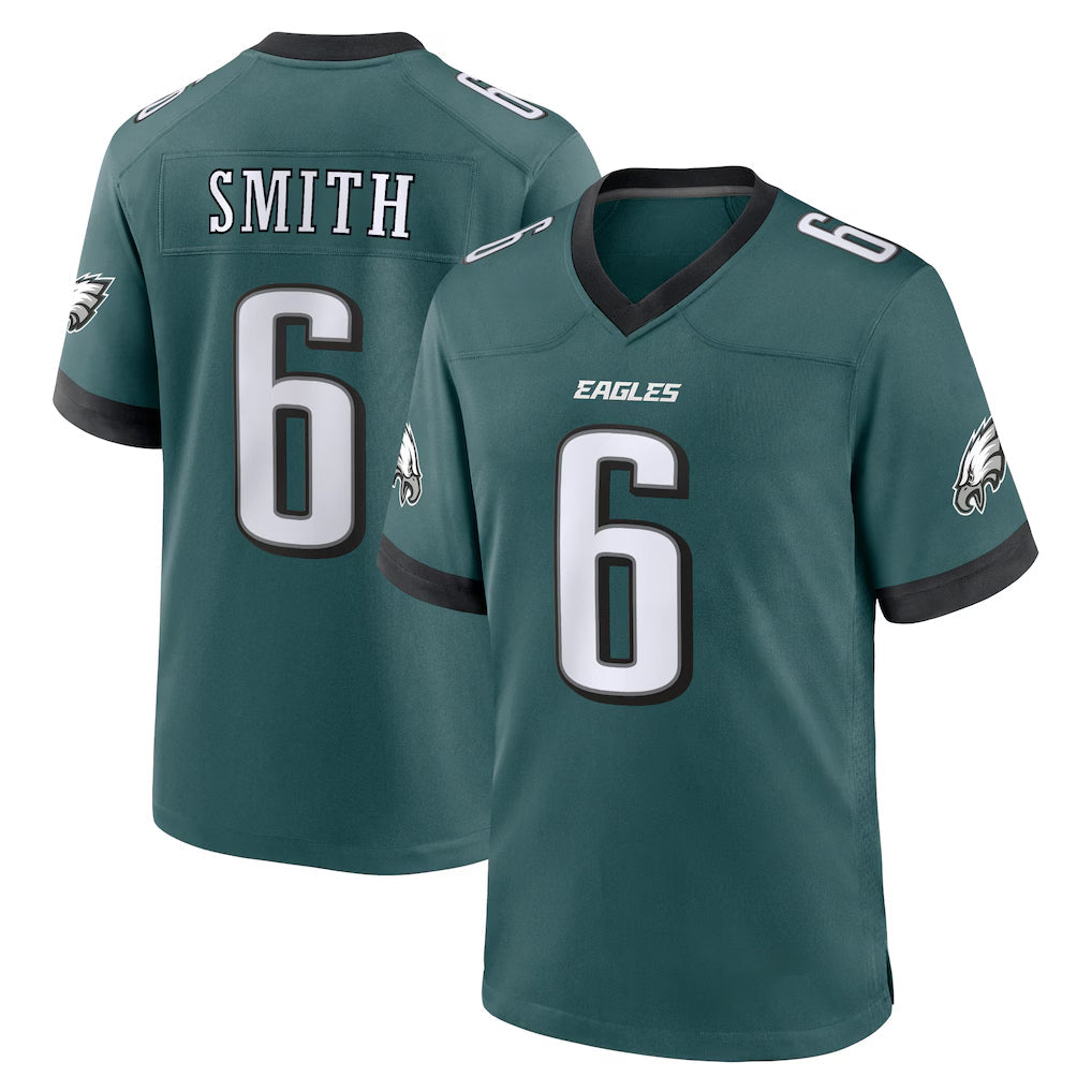 Jdoa P.Eagles #6 DeVonta Smith Player Green Home Game Stitched Jerseys