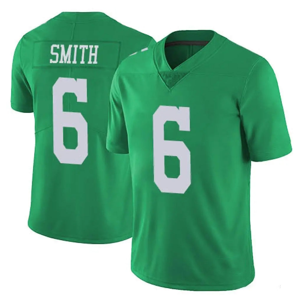 Jdoa P.Eagles #6 DeVonta Smith Player Green Limited Vapor Untouchable Home Game Stitched Jerseys