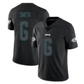 Jdoa P.Eagles #6 DeVonta Smith Player Limited Black Impact Home Game Stitched Jerseys