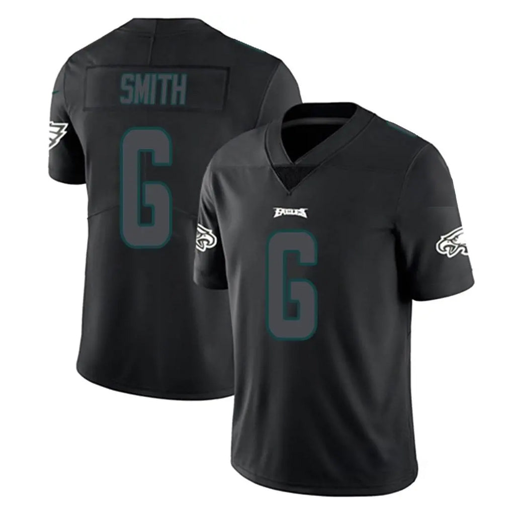 Jdoa P.Eagles #6 DeVonta Smith Player Limited Black Impact Home Game Stitched Jerseys