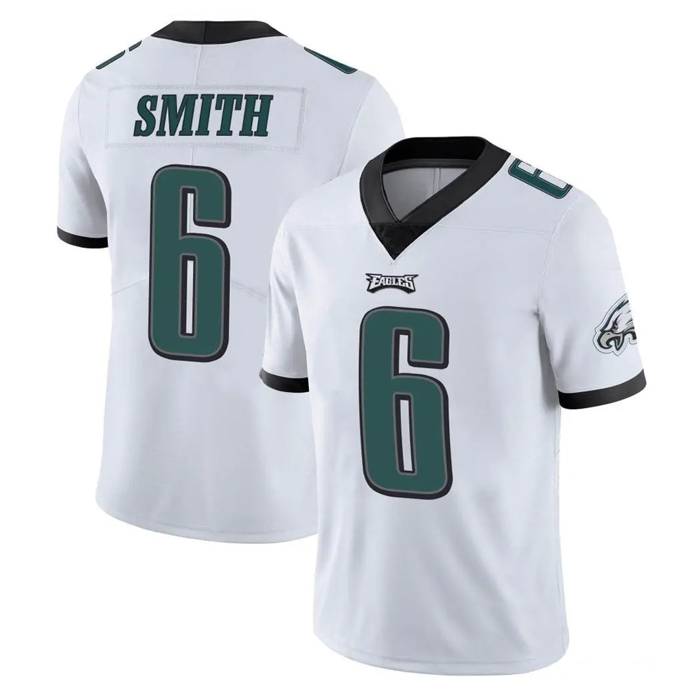 Jdoa P.Eagles #6 DeVonta Smith Player White Limited Vapor Untouchable Home Game Stitched Jerseys