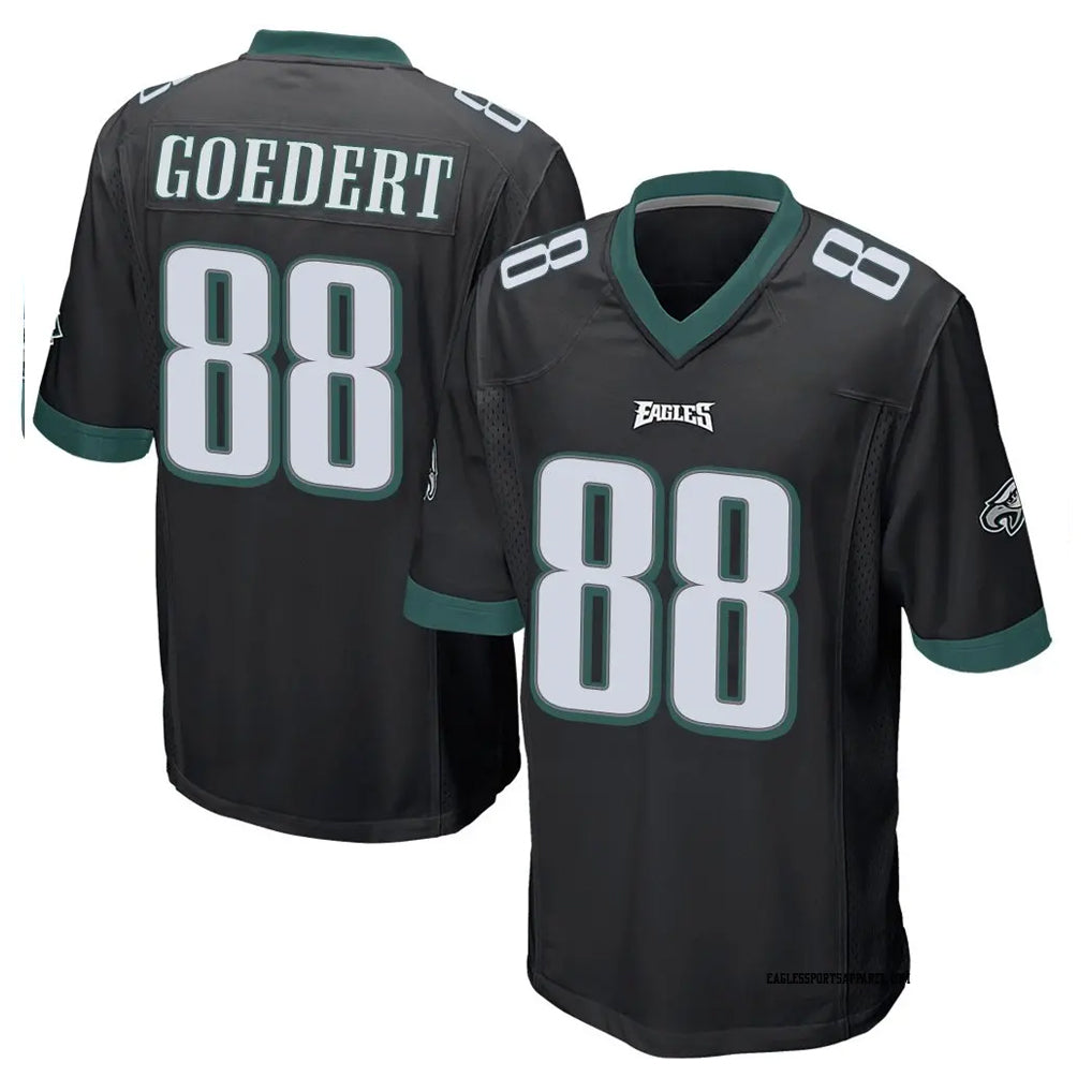 Jdoa P.Eagles #88 Dallas Goedert Player Black Home Game Stitched Jerseys