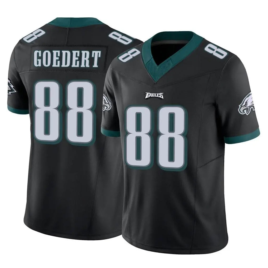 Jdoa P.Eagles #88 Dallas Goedert Player Black Limited Vapor F.U.S.E. Home Game Stitched Jerseys