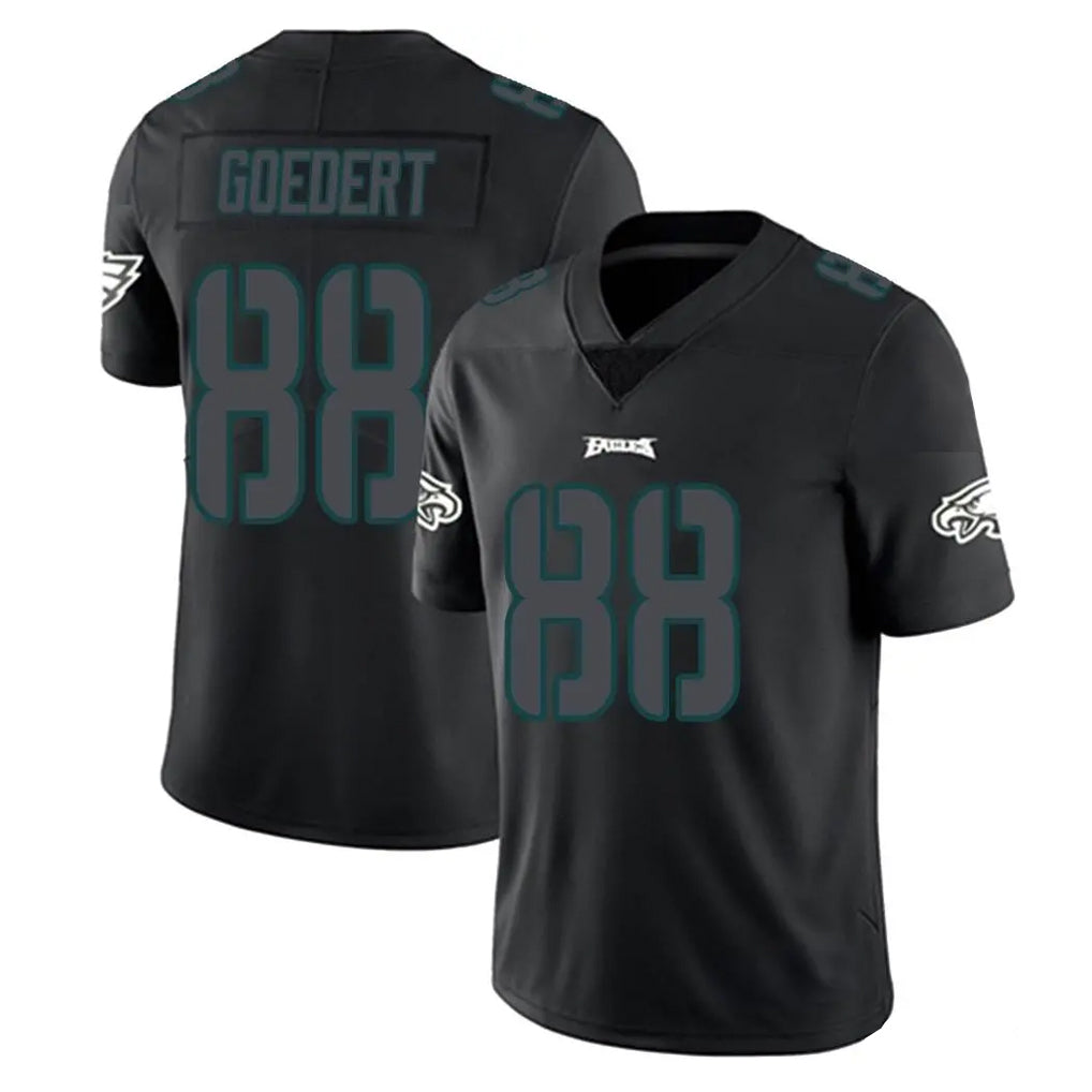 Jdoa P.Eagles #88 Dallas Goedert Player Limited Black Impact Home Game Stitched Jerseys