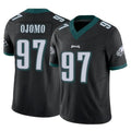 Jdoa P.Eagles #97 Moro Ojomo Player Black Limited Vapor F.U.S.E. Home Game Stitched Jerseys