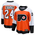 Jdoa P.Flyers #24 Nick Seeler Orange Home Practice Jerseys