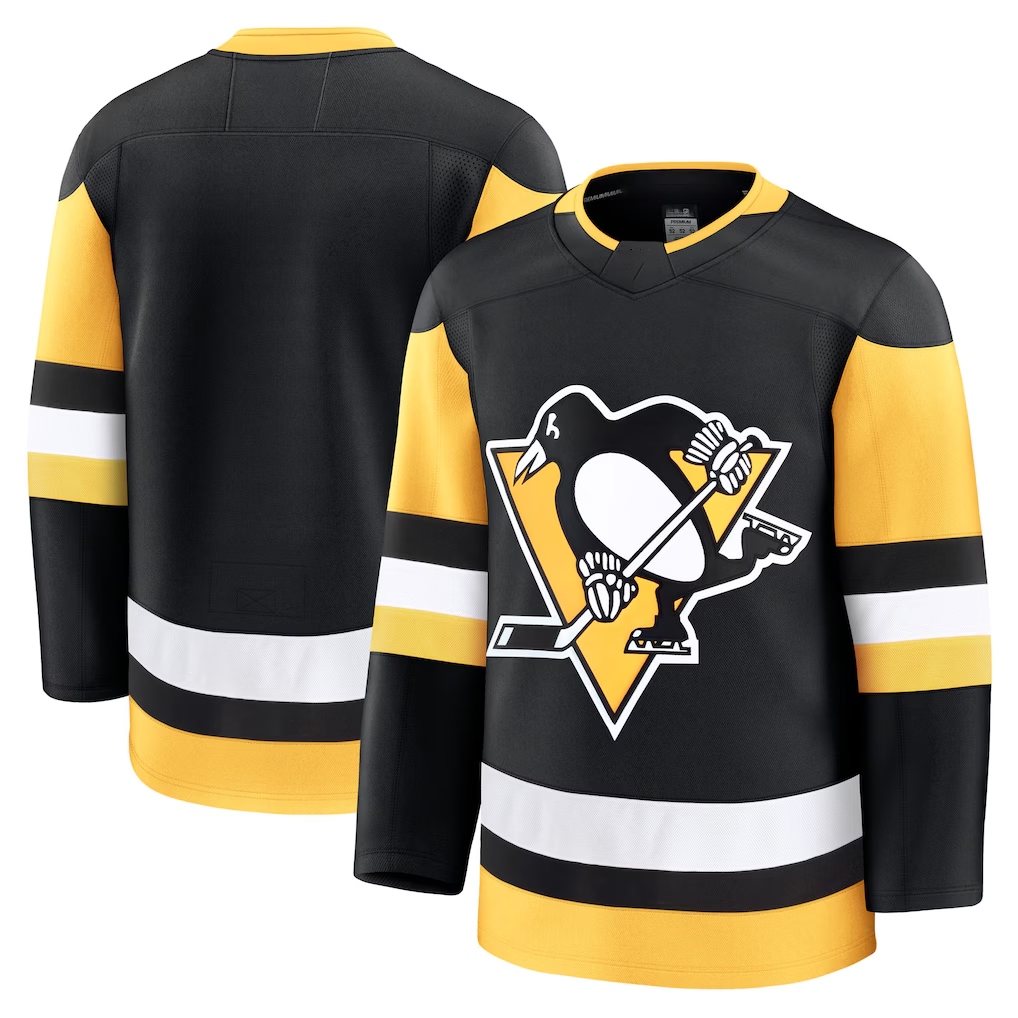 Jdoa P.Penguins Black 2024 Military Appreciation Practice Jerseys