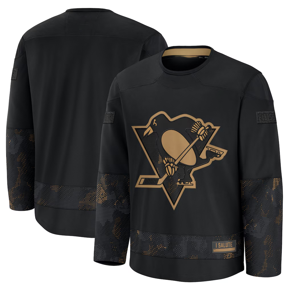 Jdoa P.Penguins Black Home Premium Jerseys