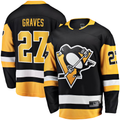 Jdoa P.Penguins #27 Ryan Graves Black Home Breakaway Jerseys