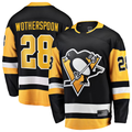 Jdoa P.Penguins #28 Parker Wotherspoon Black Home Breakaway Jerseys
