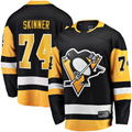 Jdoa P.Penguins #74 Stuart Skinner Black Home Breakaway Jerseys