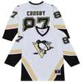 Jdoa P.Penguins #87 Sidney Crosby Mitchell & Ness White 2005 Power Play Jerseys