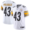 Jdoa P.Steelers #43 Troy Polamalu Player White Vapor Limited Stitched Jerseys