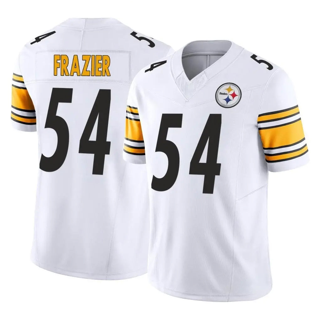 Jdoa P.Steelers #54 Zach Frazier Player White Limited Vapor F.U.S.E. Home Game Stitched Jerseys