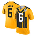 Jdoa P.Steelers #6 Patrick Queen Player Gold Legend Limited 1933 Throwback Performance Home Game Stitched Jerseys