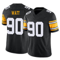 Jdoa P.Steelers #90 T.J. Watt Player Black Limited Alternate Vapor F.U.S.E. Home Game Stitched Jerseys