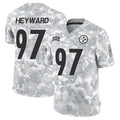 Jdoa P.Steelers #97 Cameron Heyward Player Arctic Camo Salute to Service Limited Stitched Jerseys