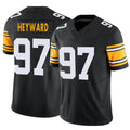 Jdoa P.Steelers #97 Cameron Heyward Player Black Vapor F.U.S.E. Limited Stitched Jerseys