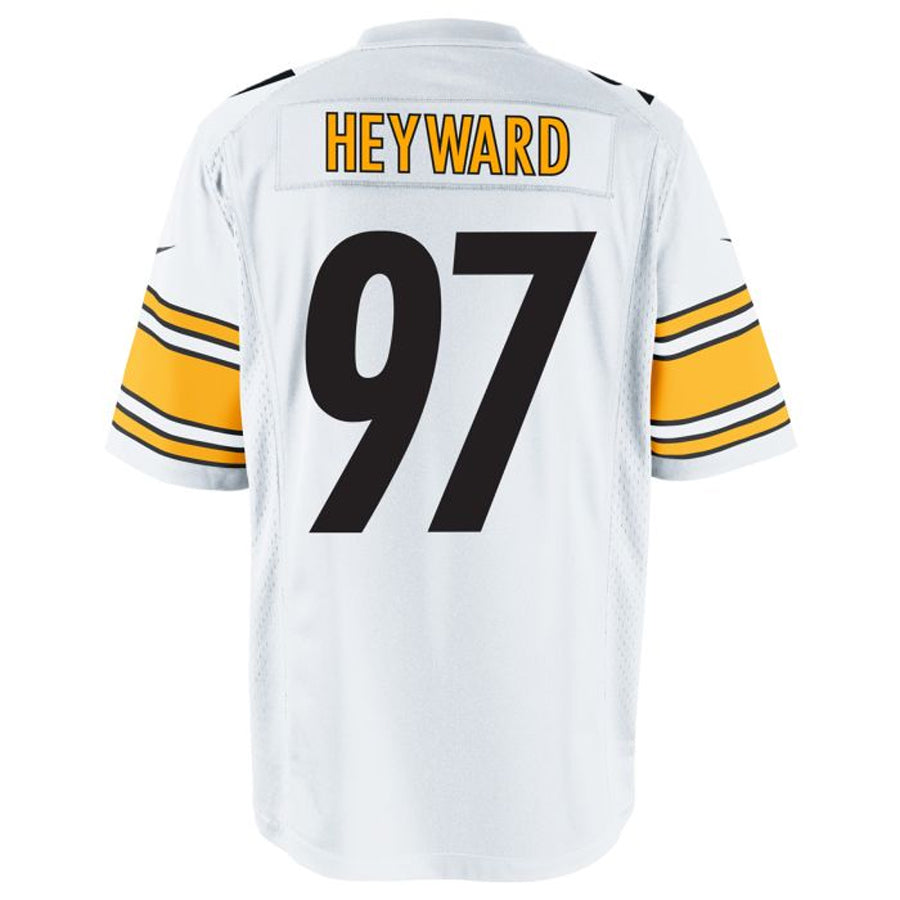 Jdoa P.Steelers #97 Cameron Heyward Player White Game Stitched Jerseys