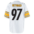 Jdoa P.Steelers #97 Cameron Heyward Player White Game Stitched Jerseys